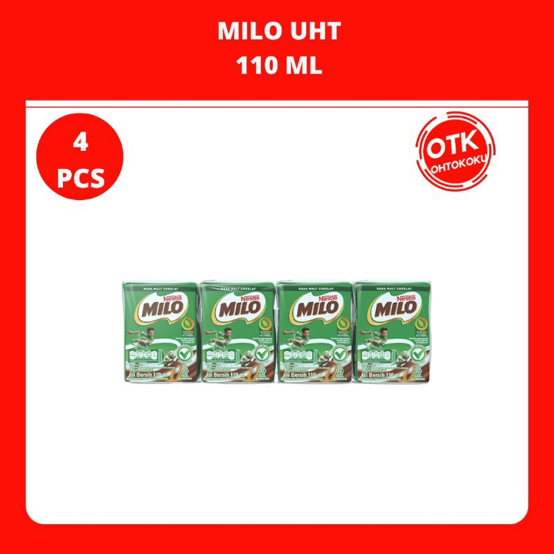

MILO UHT KOTAK 110 ML - 4 PCS