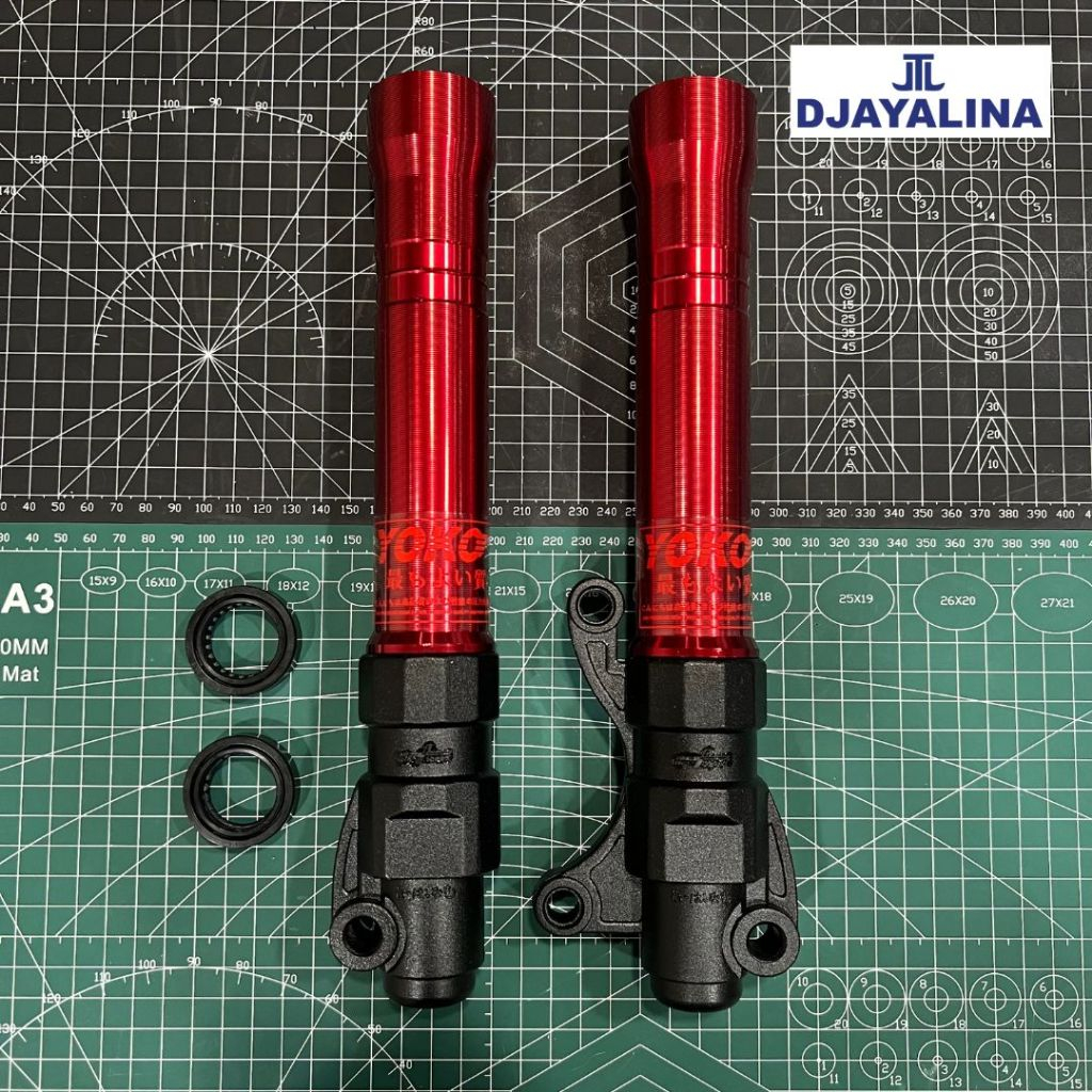 Jupiter Z Vega R new X-Ride - YOKO - Tabung Shock Depan - Model Standar - Shockbreaker Depan untuk m
