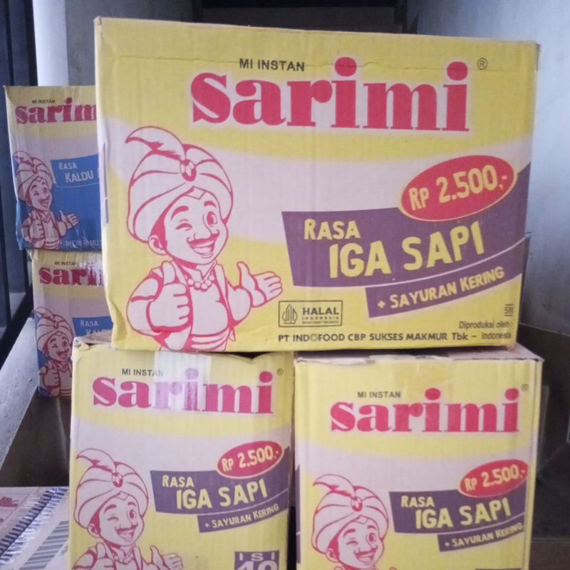 

Mie Instant Sarimi Rasa IGA SAPI 1 Dus Isi 40 Bungkus