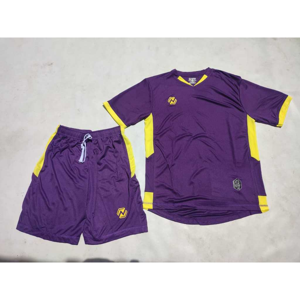 JERSEY BOLA ORIGINAL NAMO FREEZE UNGU KUNING JERSEY FUTSAL ORIGINAL NAMO UNGU KUNING