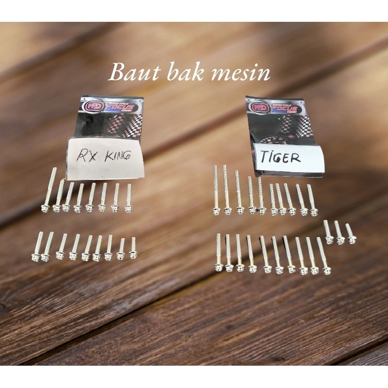 BAUT MESIN TIGER BAUT MESIN RX KING  BAUT BAK MESIN KANAN KIRI RX KING TIGER