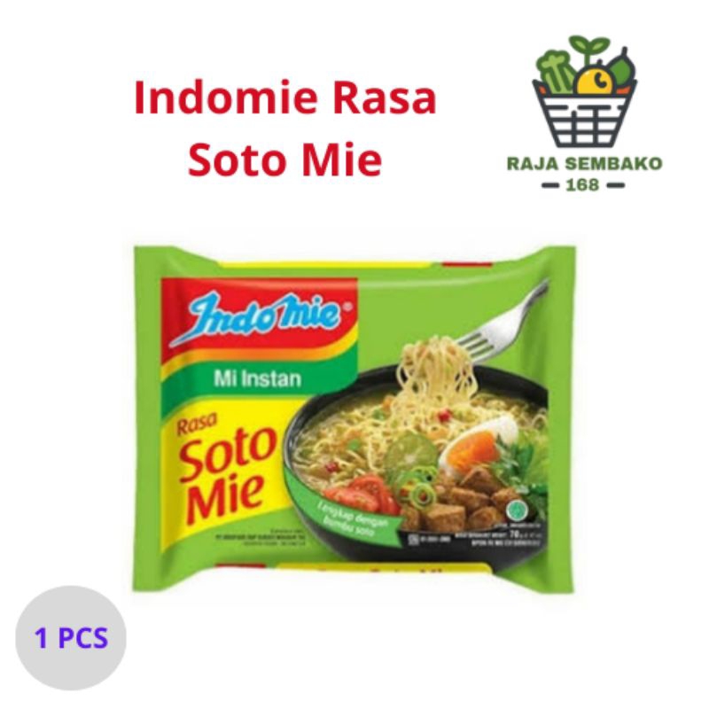 

Mie Instant Indomie Rasa Soto Mie 70Gr