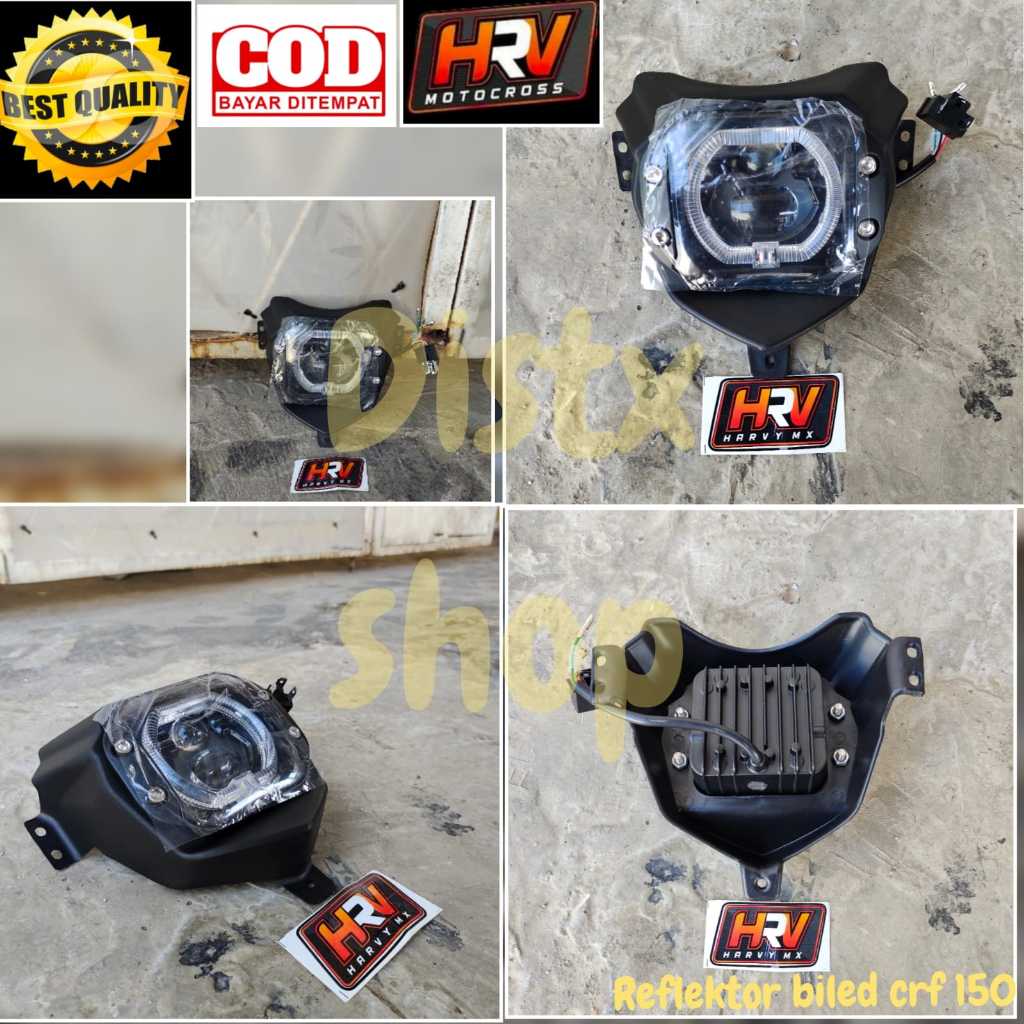 REFLEKTOR BILED CRF 150 LAMPU REFLEKTOR HEADLAMP LAMPU DEPAN BILED EXTRA BRIGHT LAMPU DEPAN CRF 150