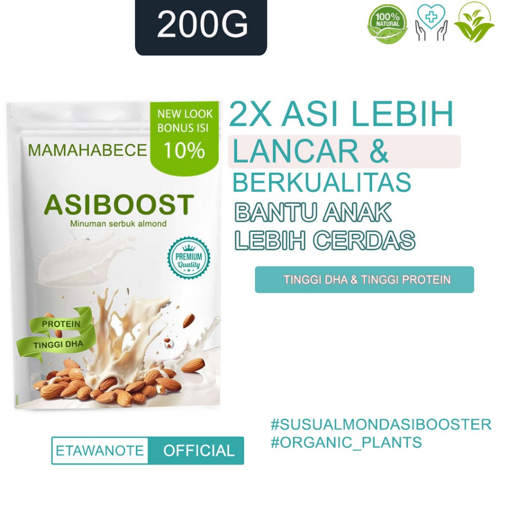 Susu Ibu Menyusui Almond Asi Booster Menyusui Susu Asi Booster Pelancaran Asi Booster Penambah Asi