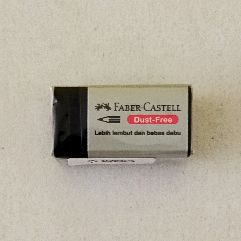 

ANNYEONG HASEYO GIFT SHOP | Penghapus Faber Castell Dust Free 187299 Hitam Kecil Eceran | Faber-Castell Eraser Small Black Ecer