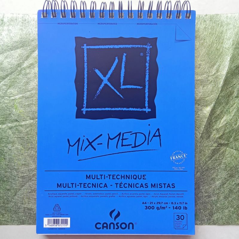 

Kertas Canson Xl Mix Media Mix media 30 Sheets