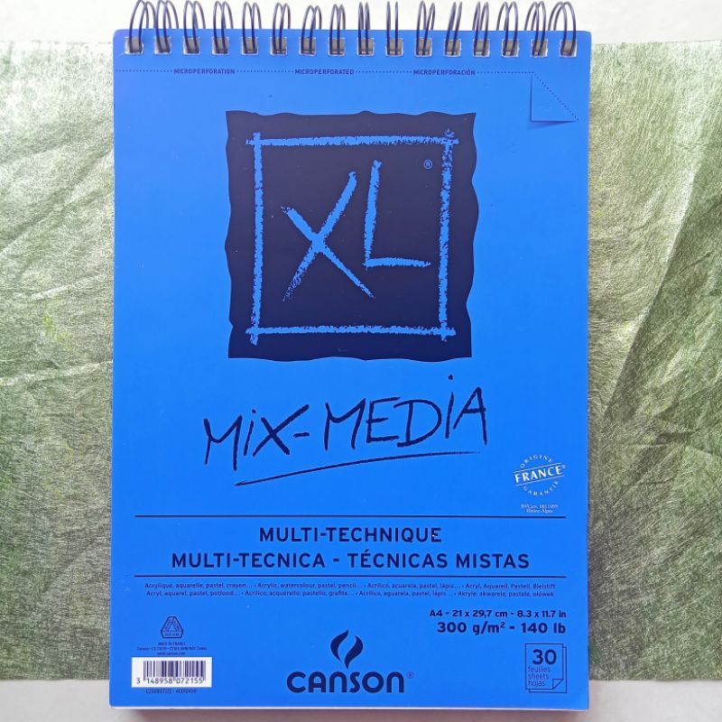 

Kertas Canson Xl Mix Media Mix media 30 Sheets