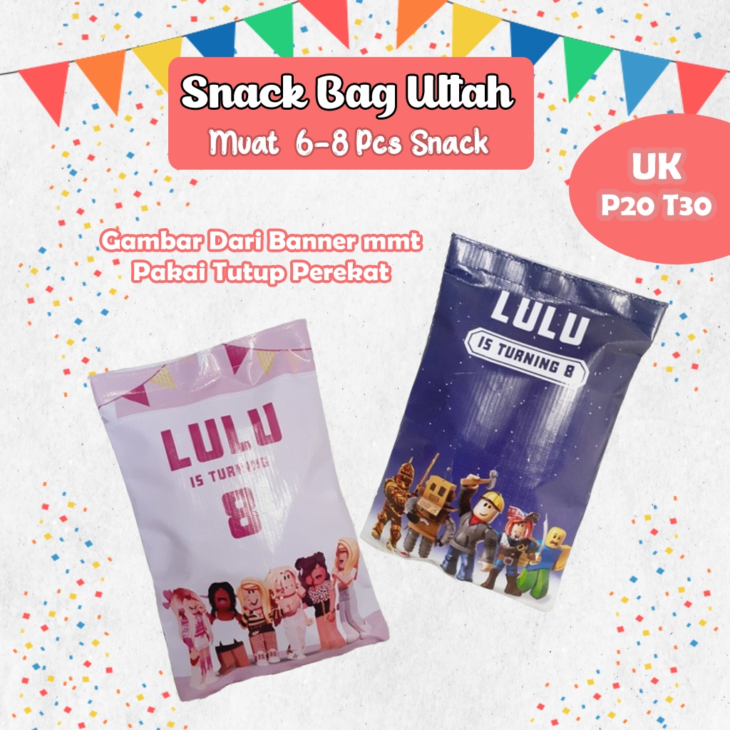 

Pouch Kemasan Snack Bag ulang Tahun Anak Murah