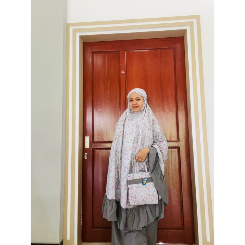 MUKENA BALI |MUKENA MOTIF BUNGA|MUKENA BALI PREMIUM