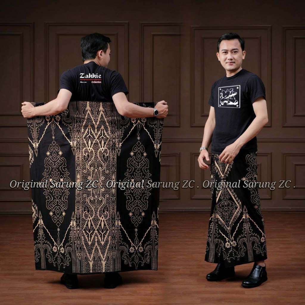 Sarung Batik Pekalongan Motif Azmat Sarung Batik Pria Sarung Motif Batik