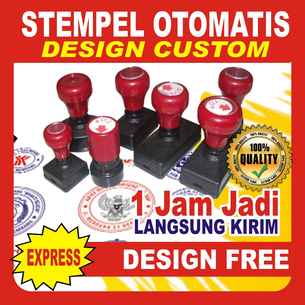 

stempel custom/otomatis/flash jumbo