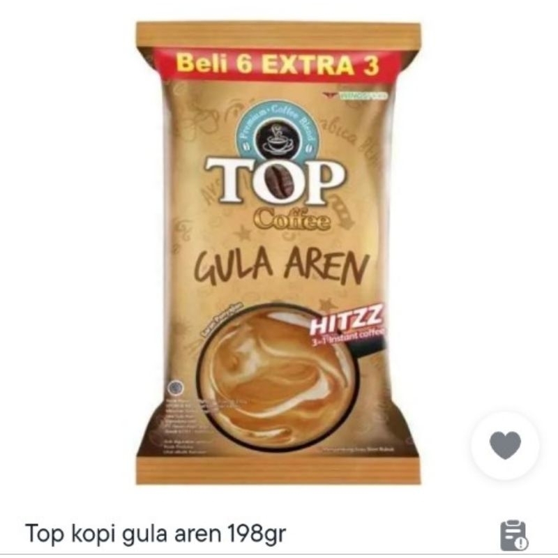 

Kopi top gula aren isi 12pcs