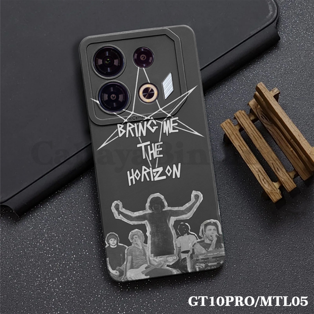 CAHAYABINTANG - CASING HP UNTUK INFINIX GT 10 PRO GAMBAR METAL 5 SOFTCASE PELINDUNG HANDPHONE