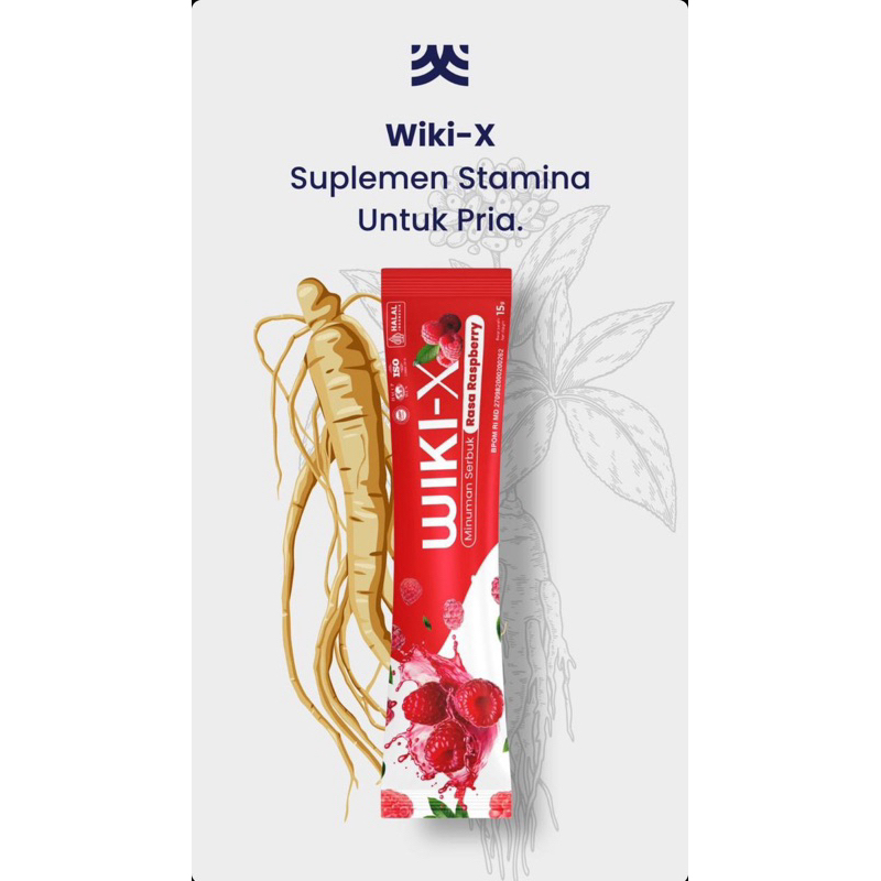 

WIKI-X WIKINARA BY dr OKY. SUPLEMEN UNTUK PRIA