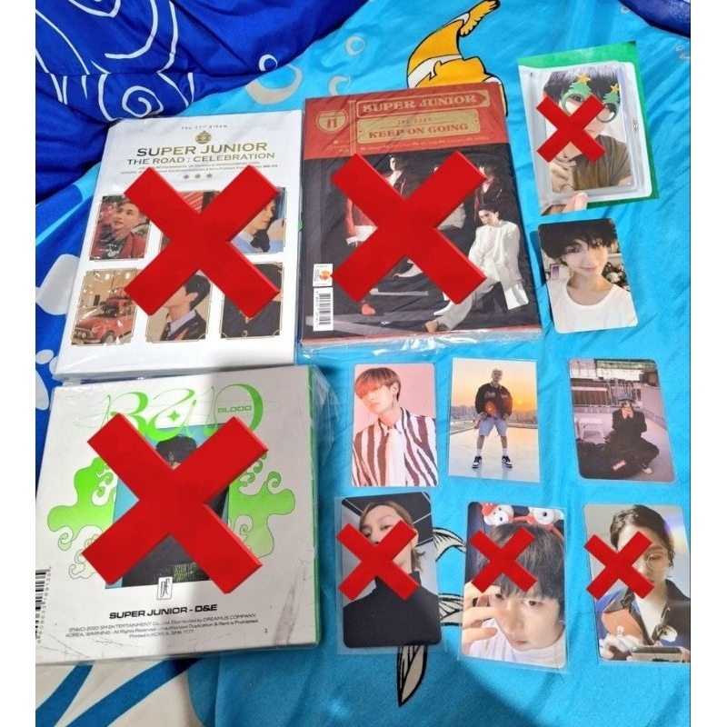 PC super junior photocard yesung eunhyuk ryeowook