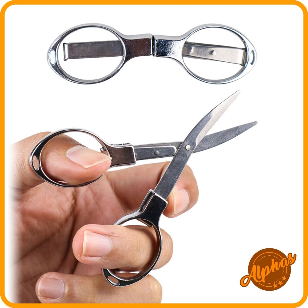 

[BEST QUALITY]Gunting Lipat Portable Dragon Alloy Stainless Steel scissors TAJAM KUAT AWET