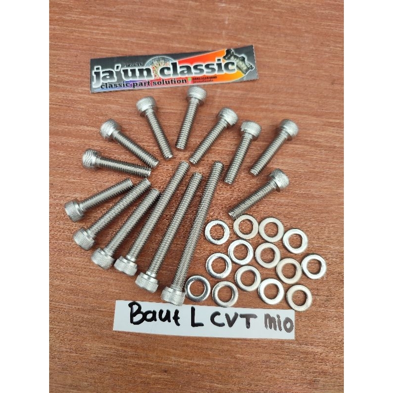 baut L blok cvt mio sporty mio smile fino mio lama automatic / baut L CVT mio smile sporty fino full