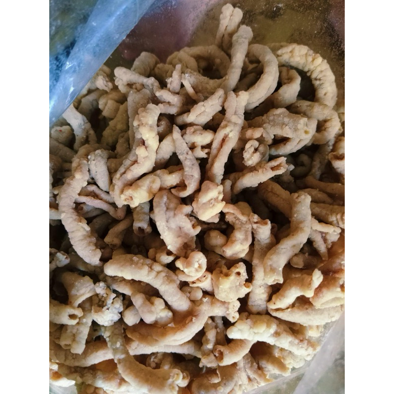 

kripik usus rasa original gak pedas