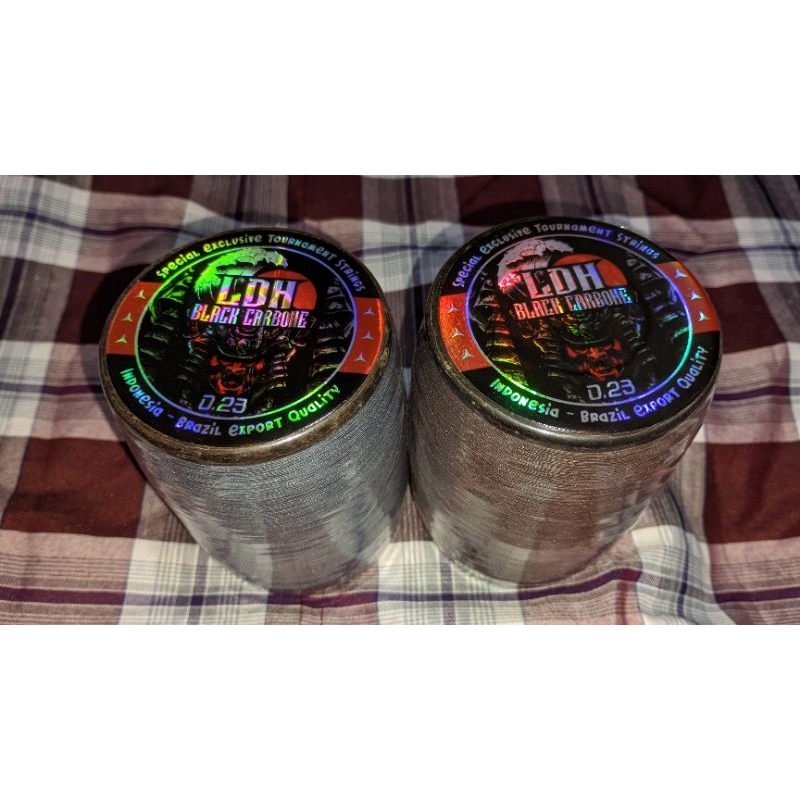 gelasan matot LDH black carbone matot abu ori spesial player 023 6000yard 1pcs