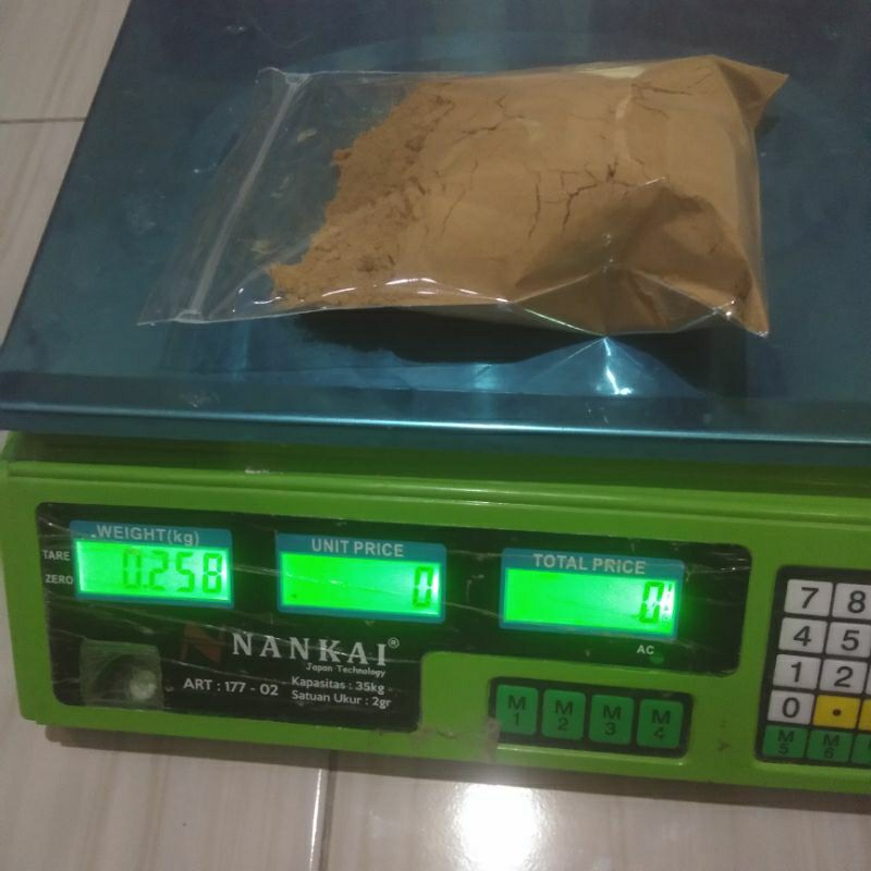 

Pakan untuk bibit ikan sidat buatan 250 gr