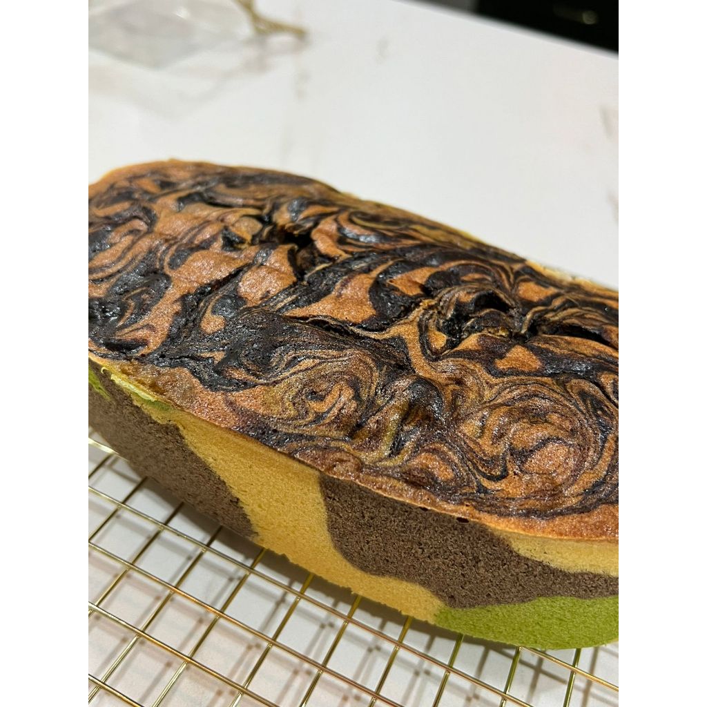 

Bolu Marmer Oval/Marmer Cake Brownis /Marble Cake