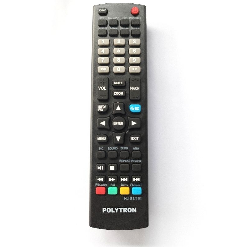 REMOT REMOTE TV LCD LED POLYTRON 811191 / 81I191 GRADE ORIGINAL CINEMAX FOR PLD 32T1850 PLD 32V7510 
