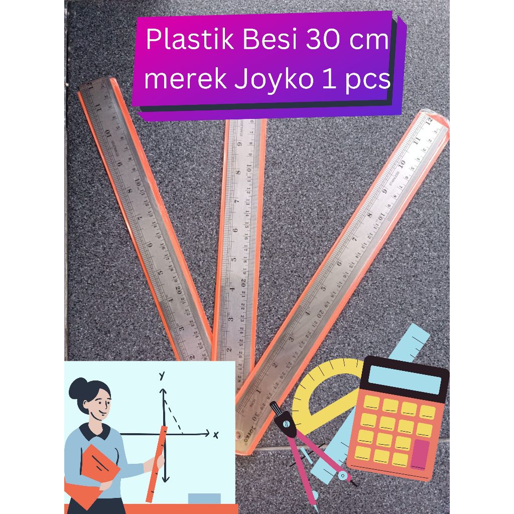 

PENGARIS BESI 30 CM MEREK JOYKO 1 PCS