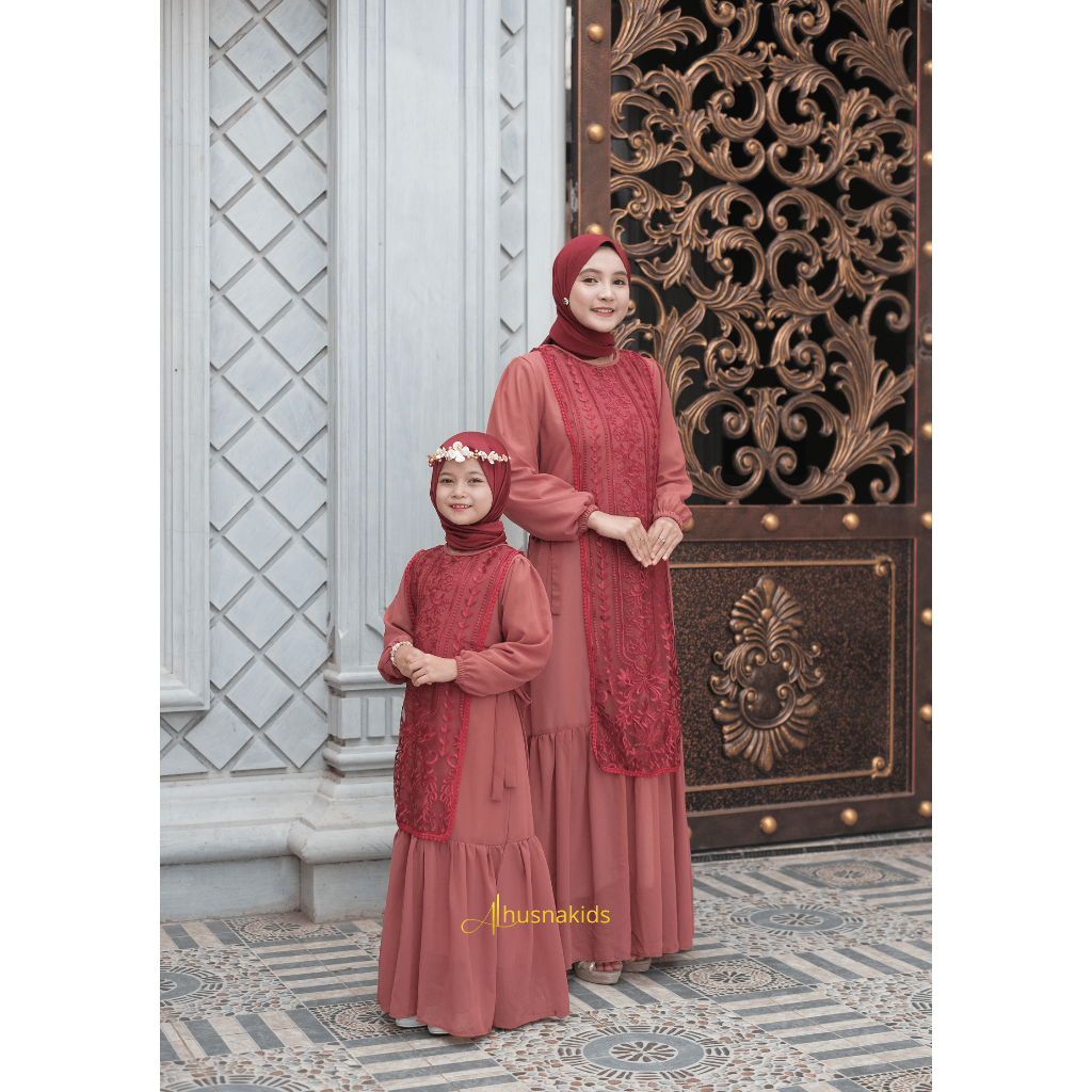 Gamis Azzura Couple Mom n Kids
