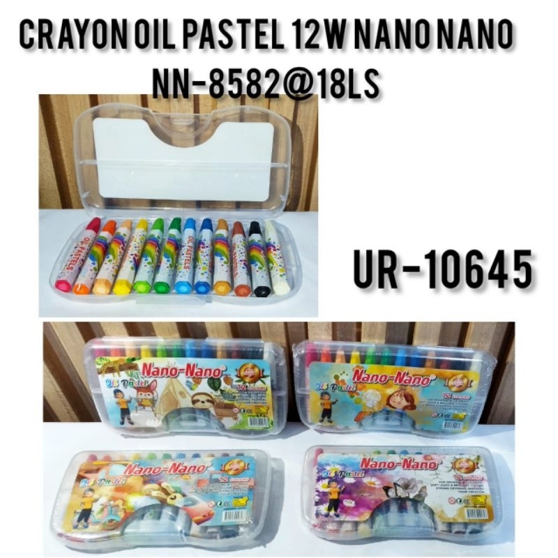 

CRAYON 12 WARNA MINI / OIL PASTEL 12 WARNA