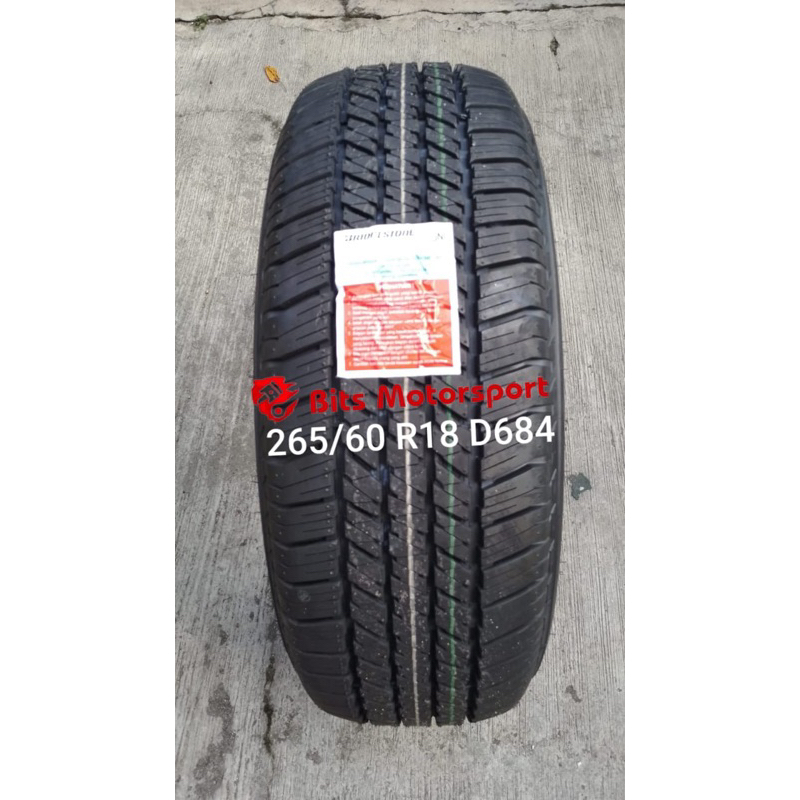 Ban Bridgestone Dueller HT 684 265 60 R18 Tahun Ban 2025