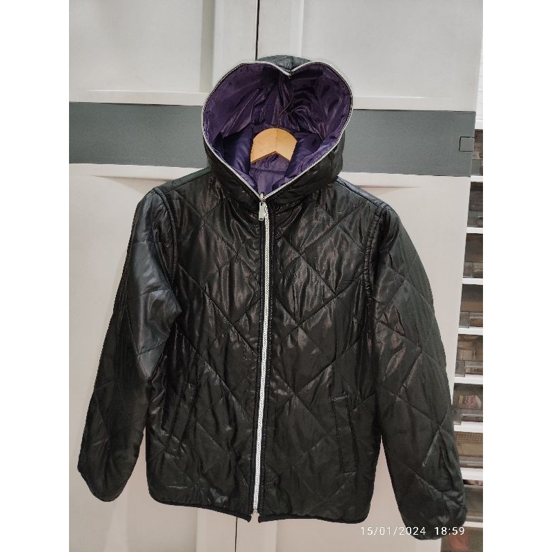 jaket second preloved jaket bolak balik