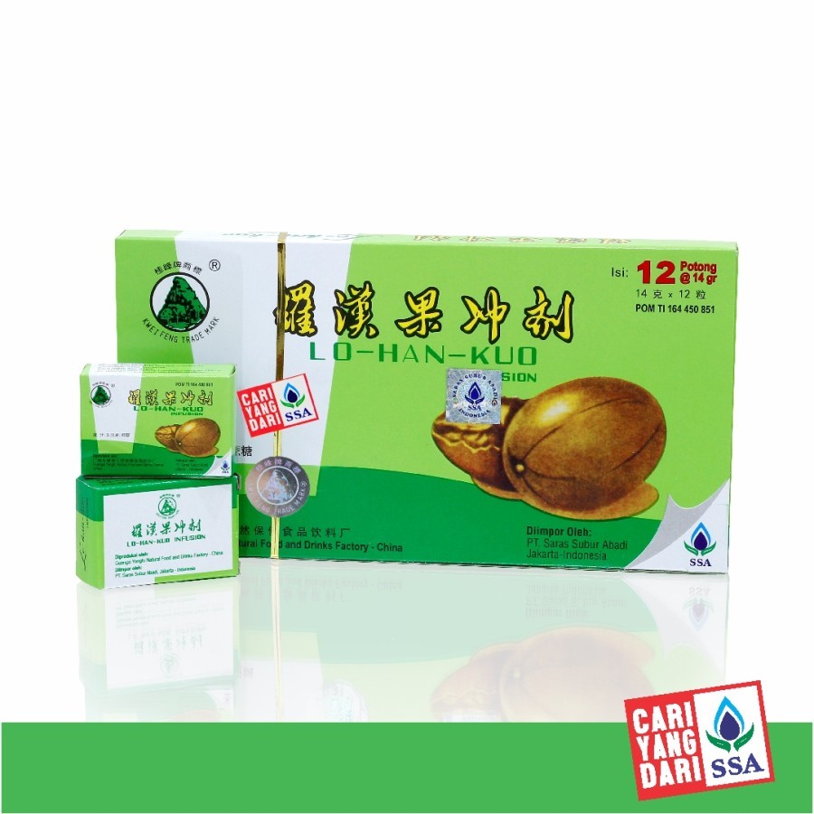 

Lo Han Kuo Infusion SSA Isi 12 - Teh Lohankuo
