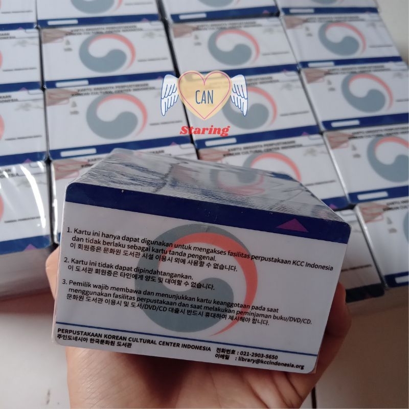 

Member Card Bulak Balik 2 Sisi Free Plastik Opp