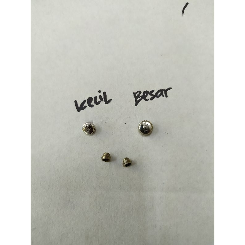 PUTARAN JAM TANGAN ROLEX SILVER BESAR DAN KECIL