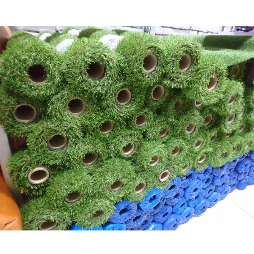 RUMPUT SINTETIS TYPE JEPANG TEBAL RUMPUT 3 CM SIZE 100X200 1 ROLL