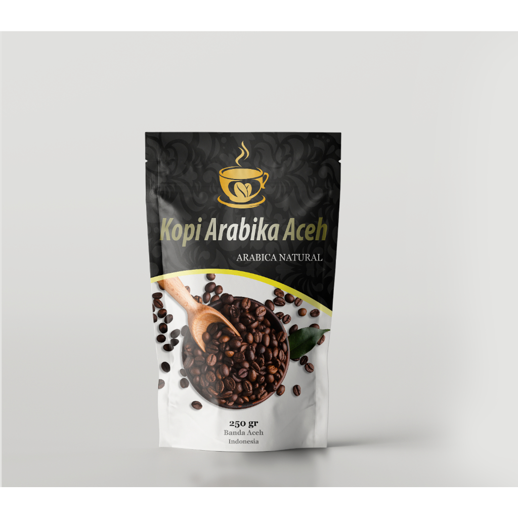 KOPI BUBUK ARABIKA ASLI MURNI ACEH AUTHENTIC PURE ARABICA GROUND COFFEE ACEH