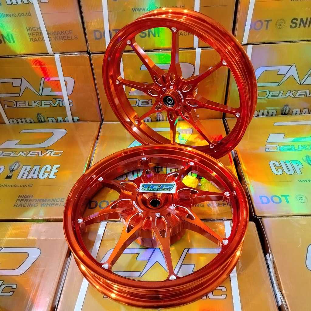 Velg Delkevic Original1 Scoopy 110 beat genio vario 1110 OLD New palang 8
