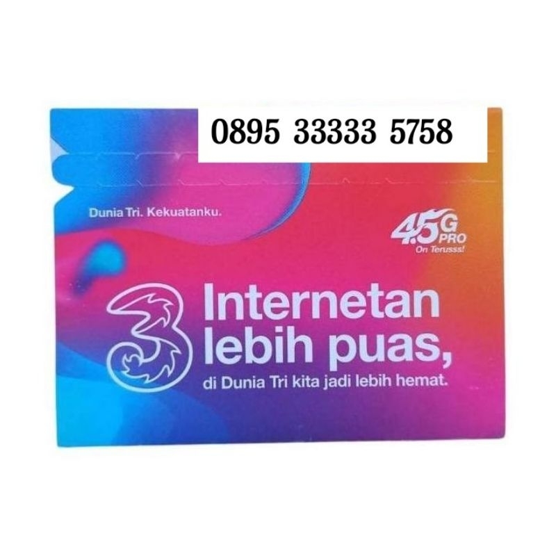 NOMOR CANTIK TRI SUPER RAPI SERI 5758