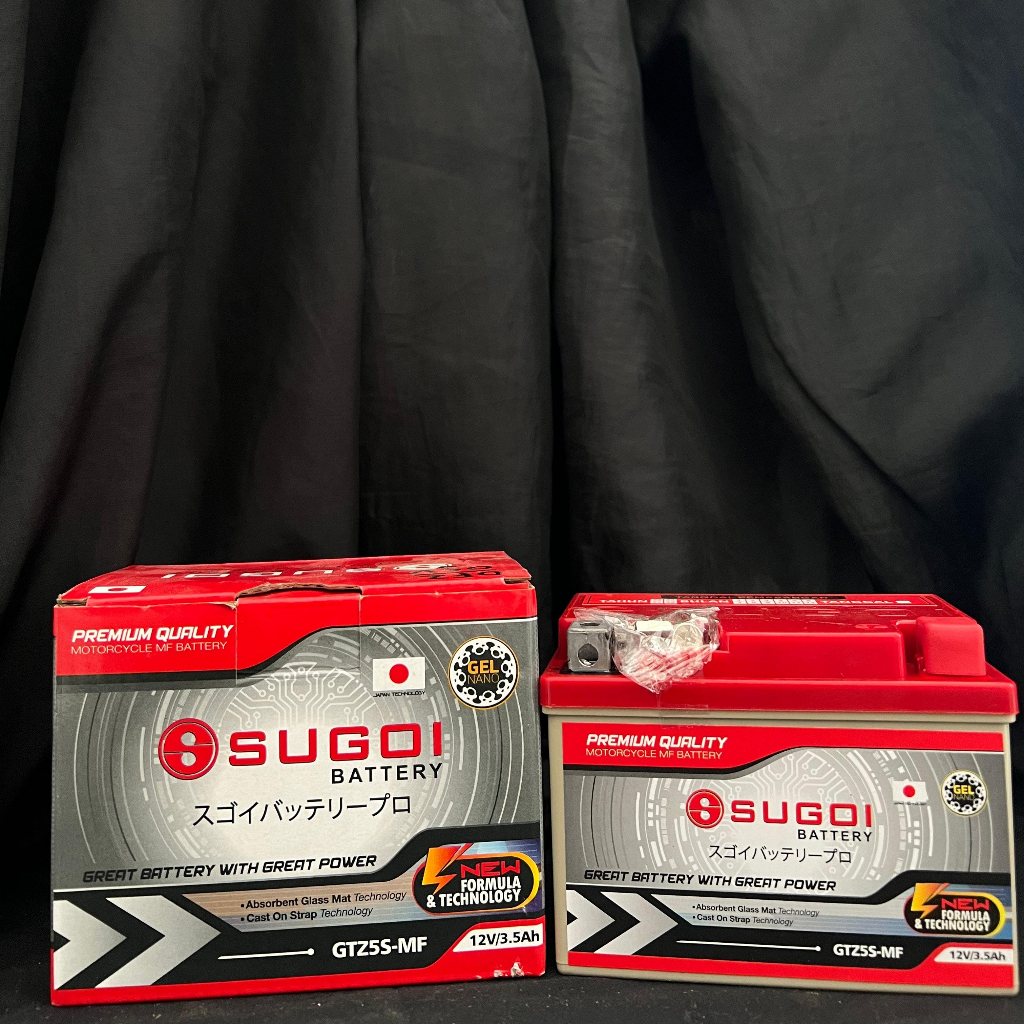 AKI ACCU/ AKI  MOTOR MERK SUGOI TYPE GTZ5S-MF PREMIUM QUALITY