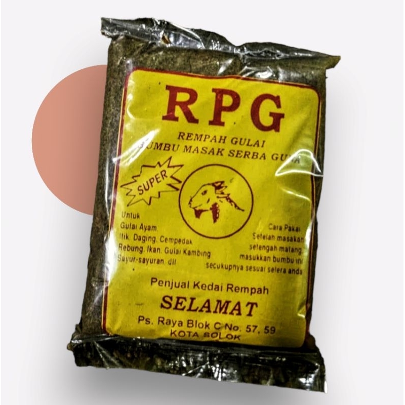 

Bumbu Gulai RPG / Pamasak gulai selamat