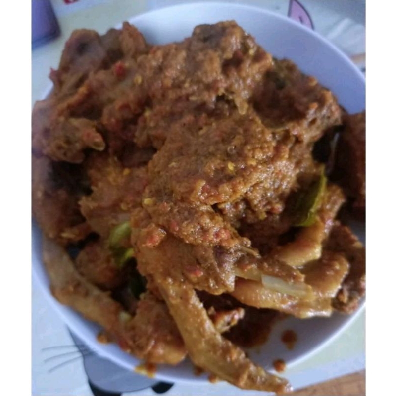 

rica rica entok pedas mantap 1 ekor