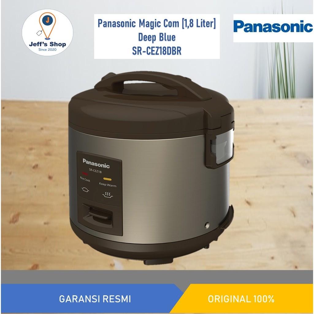 Panasonic Rice Cooker [1,8 Liter] SR-CEZ18DBR