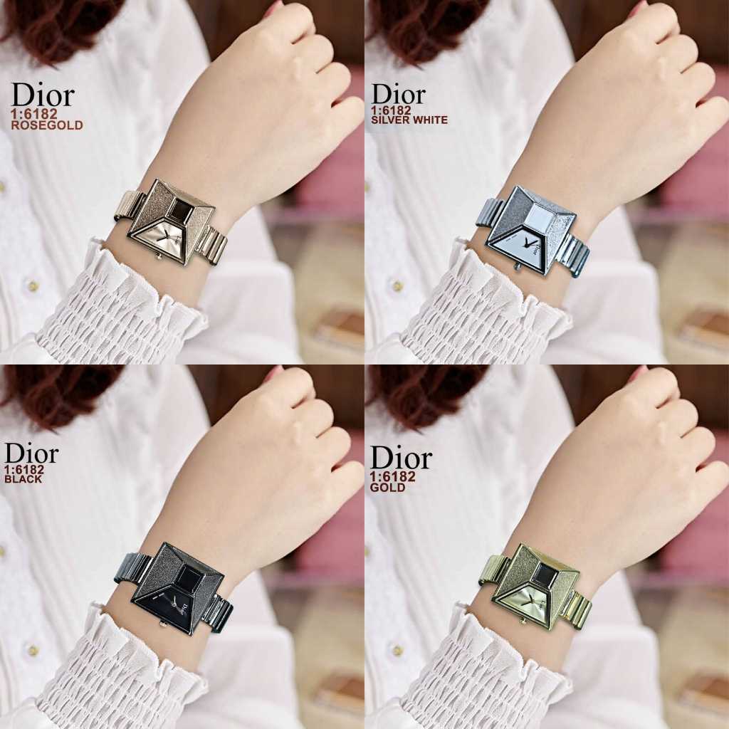 Jam tangan DIOR 6182 ASD 68 jam tangan batam impor original tali analog digital kulit