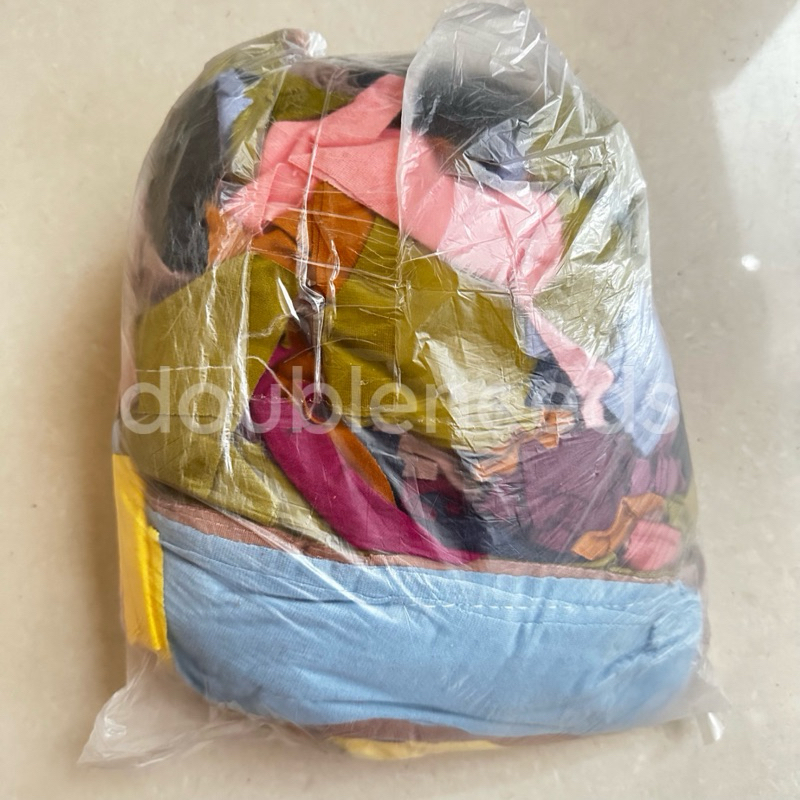KAIN MAJUN WARNA 1KG / KAIN MAJUN PUTIH 1KG