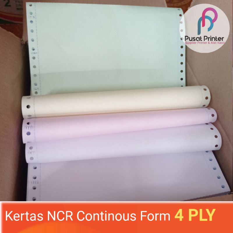 

Kertas NCR Continous Form 4 PLY Nota Faktur Invoice Surat Jalan