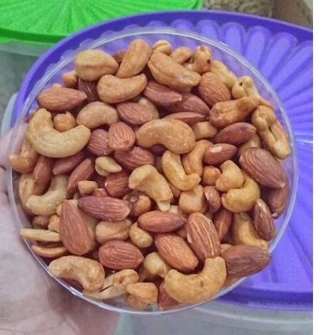 

Almond mix mete 250gr panggang