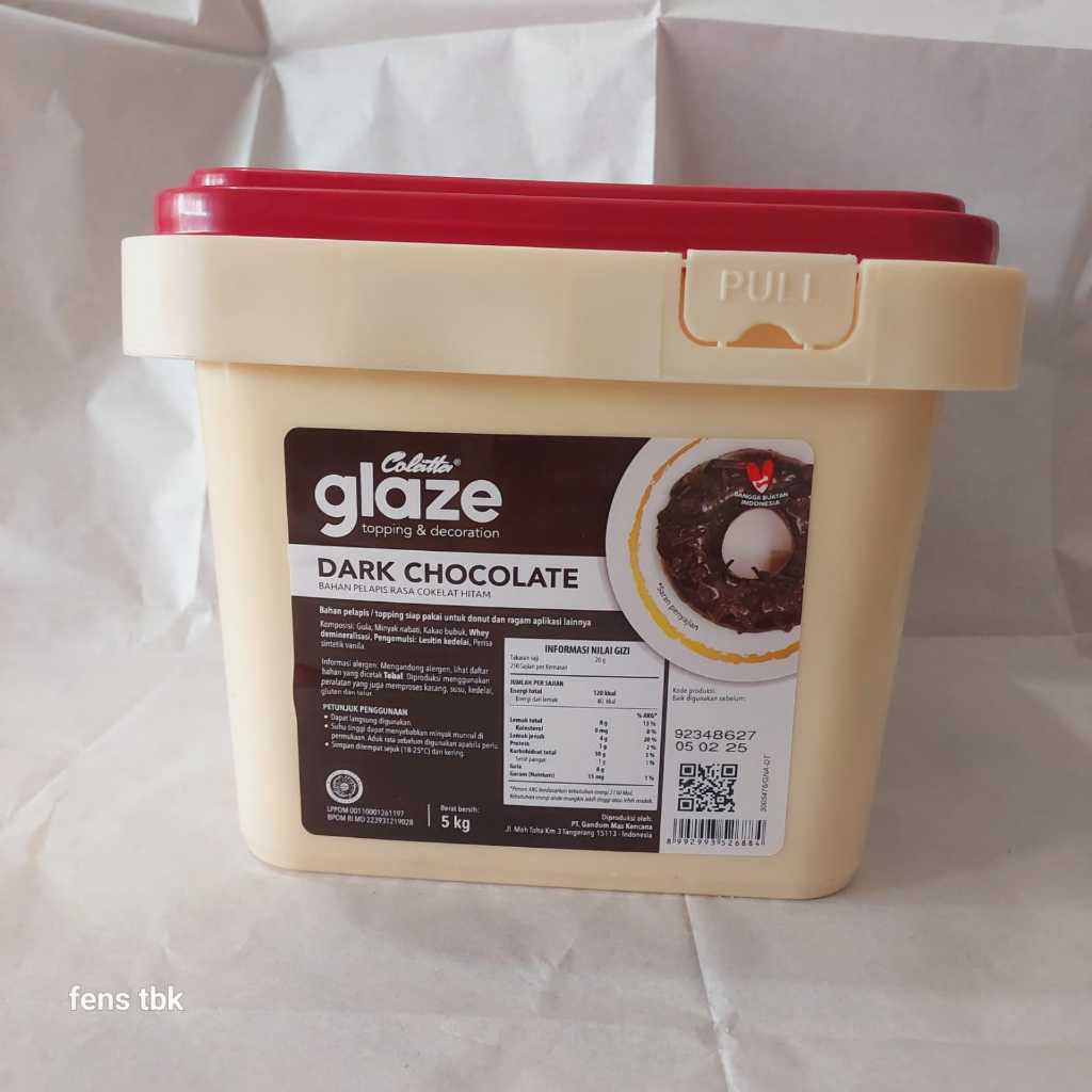 

colatta glaze dark chocolate 5kg