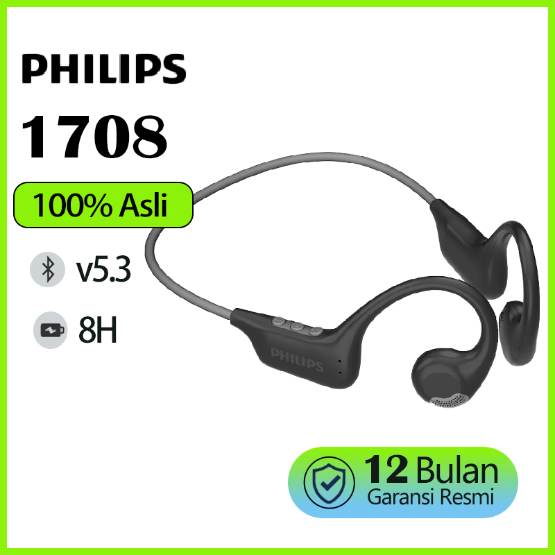 Philips 1708 Bluetooth Earphone Headphone Headset Earbuds TWS V5.3