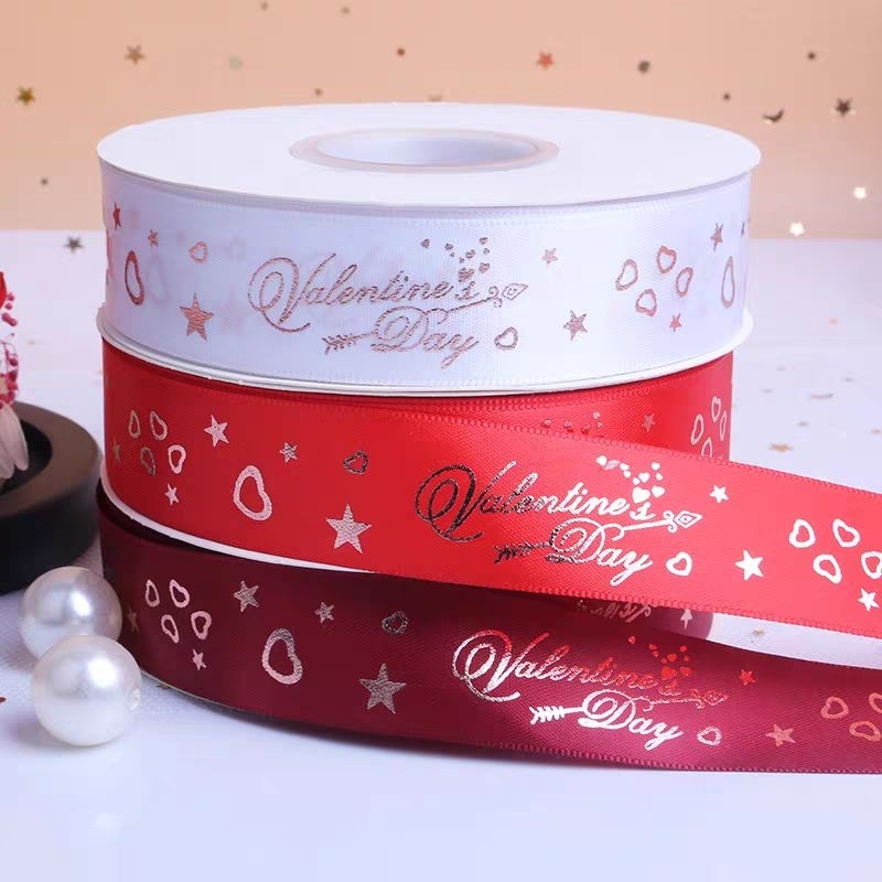 

PITA IKAT BOUQUET BUKET KADO VALENTINE PER METER 2.5 CM