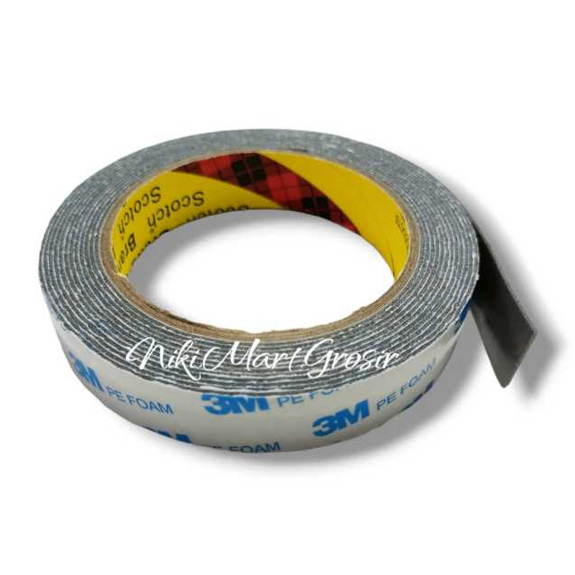 

Double Tape 4.5 Meter / Solasi Bolak Balik Busa 20mm